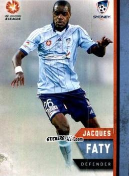 Sticker Jacques Faty - Football Australia Trading Cards 2015-2016 n. 158 - Tap'N'Play