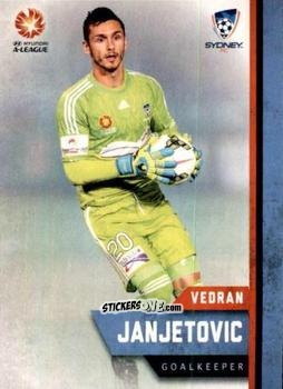 Sticker Vedran Janjetovic - Football Australia Trading Cards 2015-2016 n. 163 - Tap'N'Play