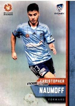 Sticker Christopher Naumoff - Football Australia Trading Cards 2015-2016 n. 165 - Tap'N'Play