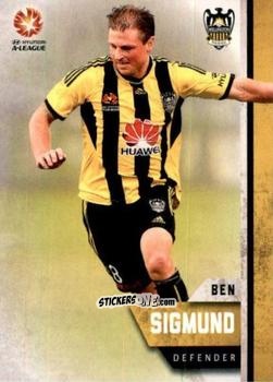 Sticker Ben Sigmund - Football Australia Trading Cards 2015-2016 n. 184 - Tap'N'Play