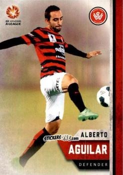 Figurina Alberto Aguilar - Football Australia Trading Cards 2015-2016 n. 186 - Tap'N'Play
