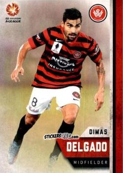 Figurina Dimas Delgado - Football Australia Trading Cards 2015-2016 n. 190 - Tap'N'Play