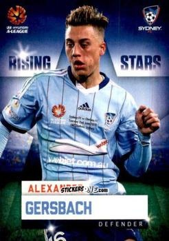Cromo Alex Gersbach - Football Australia Trading Cards 2015-2016 n. RS-10 - Tap'N'Play