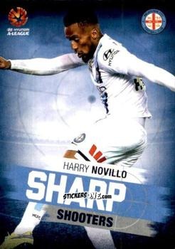 Cromo Harry Novillo - Football Australia Trading Cards 2015-2016 n. SH-06 - Tap'N'Play