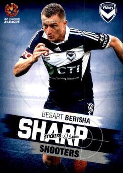 Sticker Besart Berisha - Football Australia Trading Cards 2015-2016 n. SH-07 - Tap'N'Play