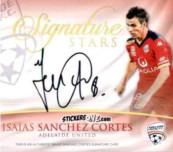 Sticker Isaias Sanchez Cortes - Football Australia Trading Cards 2015-2016 n. SS-03 - Tap'N'Play