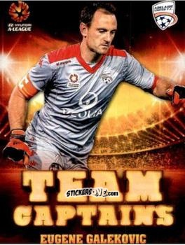 Sticker Eugene Galekovic - Football Australia Trading Cards 2015-2016 n. TC-03 - Tap'N'Play