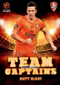 Figurina Matt McKay - Football Australia Trading Cards 2015-2016 n. TC-04 - Tap'N'Play