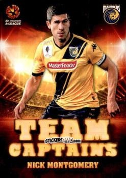 Figurina Nick Montgomery - Football Australia Trading Cards 2015-2016 n. TC-05 - Tap'N'Play