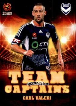 Figurina Carl Valeri - Football Australia Trading Cards 2015-2016 n. TC-07 - Tap'N'Play