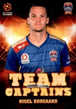 Sticker Nigel Boogaard - Football Australia Trading Cards 2015-2016 n. TC-08 - Tap'N'Play