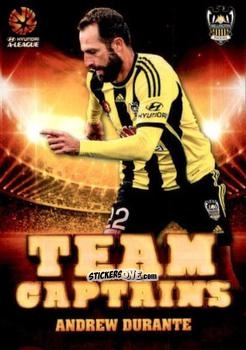 Figurina Andrew Durante - Football Australia Trading Cards 2015-2016 n. TC-11 - Tap'N'Play
