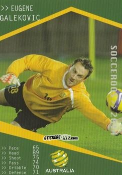 Sticker Eugene Galekovic - Football Australia Trading Cards 2014-2015 n. 173 - Tap'N'Play