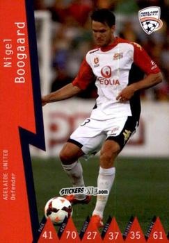 Sticker Nigel Boogard - Football Australia Trading Cards 2014-2015 n. 1 - Tap'N'Play