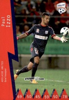 Sticker Paul Izzo - Football Australia Trading Cards 2014-2015 n. 8 - Tap'N'Play