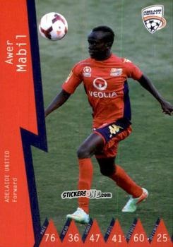 Figurina Awer Mabil - Football Australia Trading Cards 2014-2015 n. 9 - Tap'N'Play
