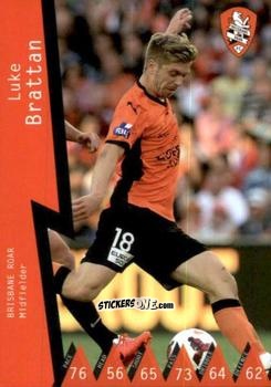 Cromo Luke Brattan - Football Australia Trading Cards 2014-2015 n. 12 - Tap'N'Play