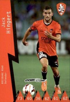 Figurina Jack Hingert - Football Australia Trading Cards 2014-2015 n. 19 - Tap'N'Play