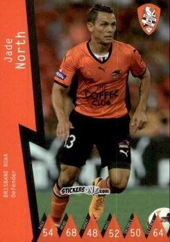Sticker Jade North - Football Australia Trading Cards 2014-2015 n. 22 - Tap'N'Play
