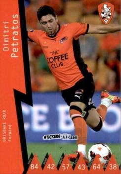 Figurina Dimitri Petratos - Football Australia Trading Cards 2014-2015 n. 23 - Tap'N'Play