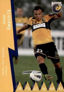 Figurina Adam Kwasnik - Football Australia Trading Cards 2014-2015 n. 28 - Tap'N'Play