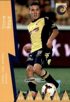 Figurina Storm Roux - Football Australia Trading Cards 2014-2015 n. 42 - Tap'N'Play