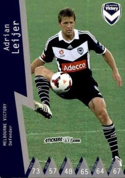 Figurina Adrian Leijer - Football Australia Trading Cards 2014-2015 n. 50 - Tap'N'Play