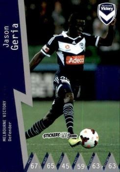 Cromo Jason Geria - Football Australia Trading Cards 2014-2015 n. 56 - Tap'N'Play