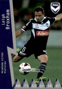 Sticker Leigh Broxham - Football Australia Trading Cards 2014-2015 n. 60 - Tap'N'Play