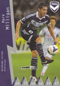 Figurina Mark Milligan - Football Australia Trading Cards 2014-2015 n. 61 - Tap'N'Play