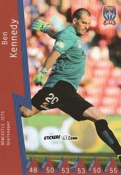 Sticker Ben Kennedy - Football Australia Trading Cards 2014-2015 n. 66 - Tap'N'Play