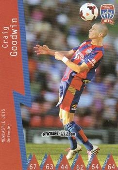 Sticker Craig Goodwin - Football Australia Trading Cards 2014-2015 n. 68 - Tap'N'Play
