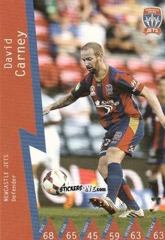 Sticker David Carney - Football Australia Trading Cards 2014-2015 n. 69 - Tap'N'Play
