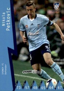 Sticker Nikola Petkovic - Football Australia Trading Cards 2014-2015 n. 97 - Tap'N'Play