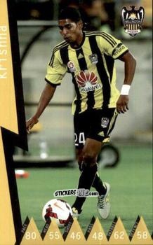 Figurina Roy Krishna - Football Australia Trading Cards 2014-2015 n. 118 - Tap'N'Play