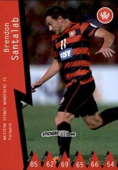 Figurina Brendon Santalab - Football Australia Trading Cards 2014-2015 n. 122 - Tap'N'Play