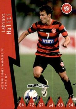 Figurina Labinot Haliti - Football Australia Trading Cards 2014-2015 n. 127 - Tap'N'Play