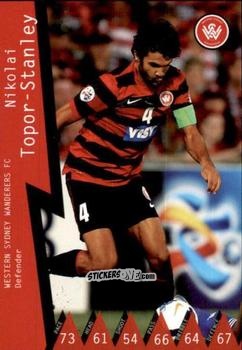 Figurina Nikolai  Topor-Stanley - Football Australia Trading Cards 2014-2015 n. 131 - Tap'N'Play