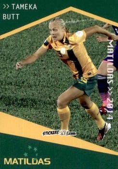 Cromo Tameka Butt - Football Australia Trading Cards 2014-2015 n. 137 - Tap'N'Play