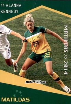 Cromo Alanna Kennedy - Football Australia Trading Cards 2014-2015 n. 146 - Tap'N'Play
