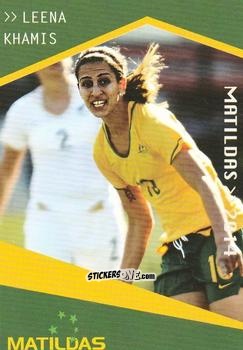Cromo Leena Khamis - Football Australia Trading Cards 2014-2015 n. 148 - Tap'N'Play