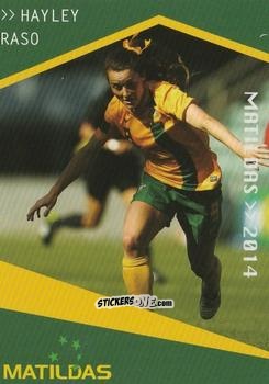 Cromo Hayley Raso - Football Australia Trading Cards 2014-2015 n. 151 - Tap'N'Play