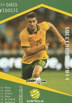 Cromo Dario Vidosic - Football Australia Trading Cards 2014-2015 n. 166 - Tap'N'Play