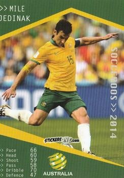 Sticker Mile Jedinak - Football Australia Trading Cards 2014-2015 n. 172 - Tap'N'Play