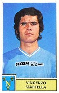 Sticker Vincenzo Martella - Calciatori 1971-1972 n. 225 - Panini