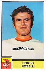 Figurina Sergio Petrelli - Calciatori 1971-1972 n. 233 - Panini