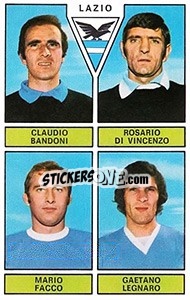 Cromo Bandoni / Di Vicenzo / Facco / Legnaro - Calciatori 1971-1972 n. 407 - Panini