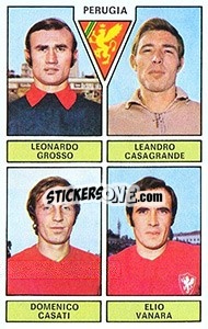 Figurina Grosso / Casagrande / Casati / Vanara - Calciatori 1971-1972 n. 437 - Panini