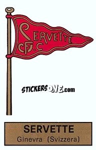 Sticker Scudetto Servette Geneva