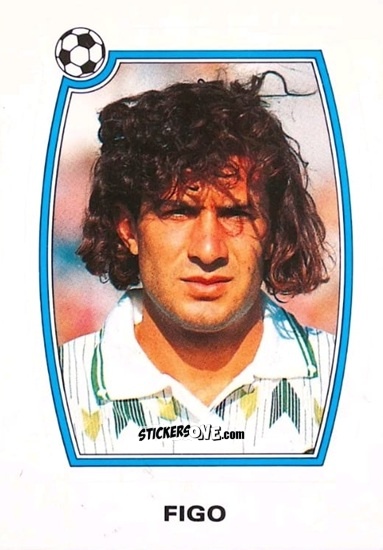 Cromo Figo - Futebol 1992-1993 n. 119 - Panini